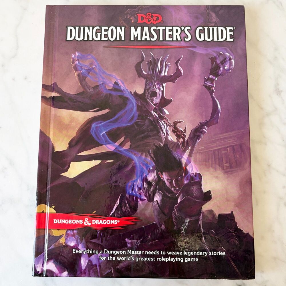 D & D Dungeon Master's Guide Dungeons & Dragons Hardcover Book 1st Printing 2014